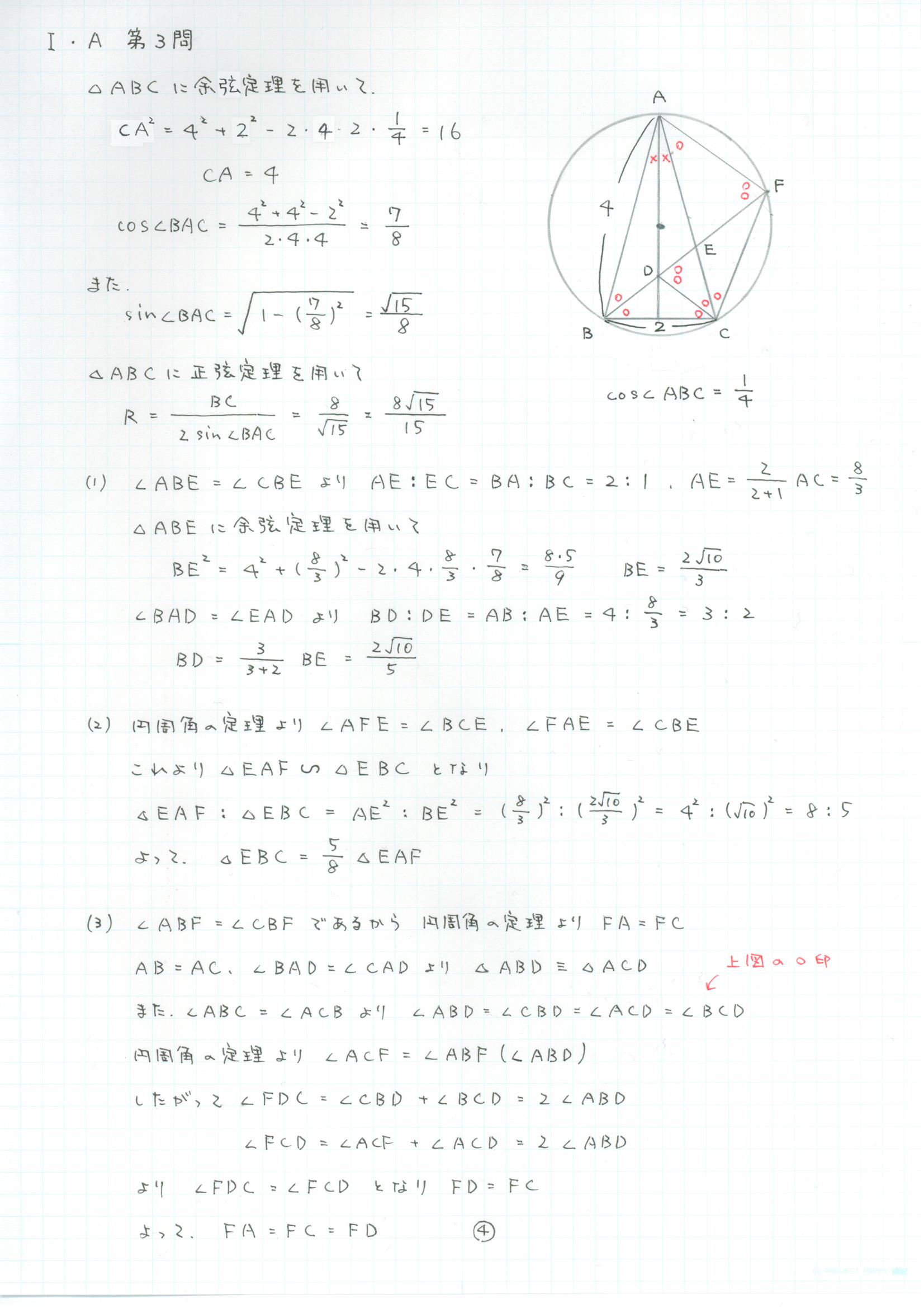 数学 ｆｐ